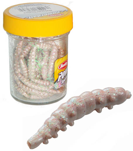 Berkley PowerBait® Power® Honey Worm Bubblegum 2.5cm - TroutShop