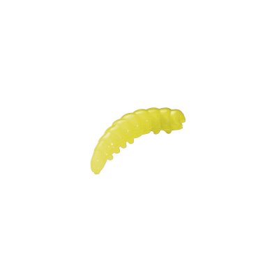 Berkley PowerBait® Power® Honey Worm Yellow with Scales 2.5cm - TroutShop