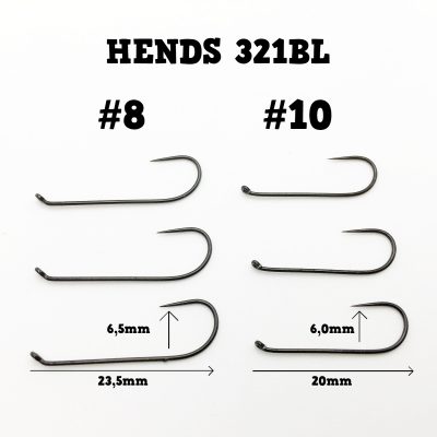 Hends 321BL - 10 kusov - veľkosť 8