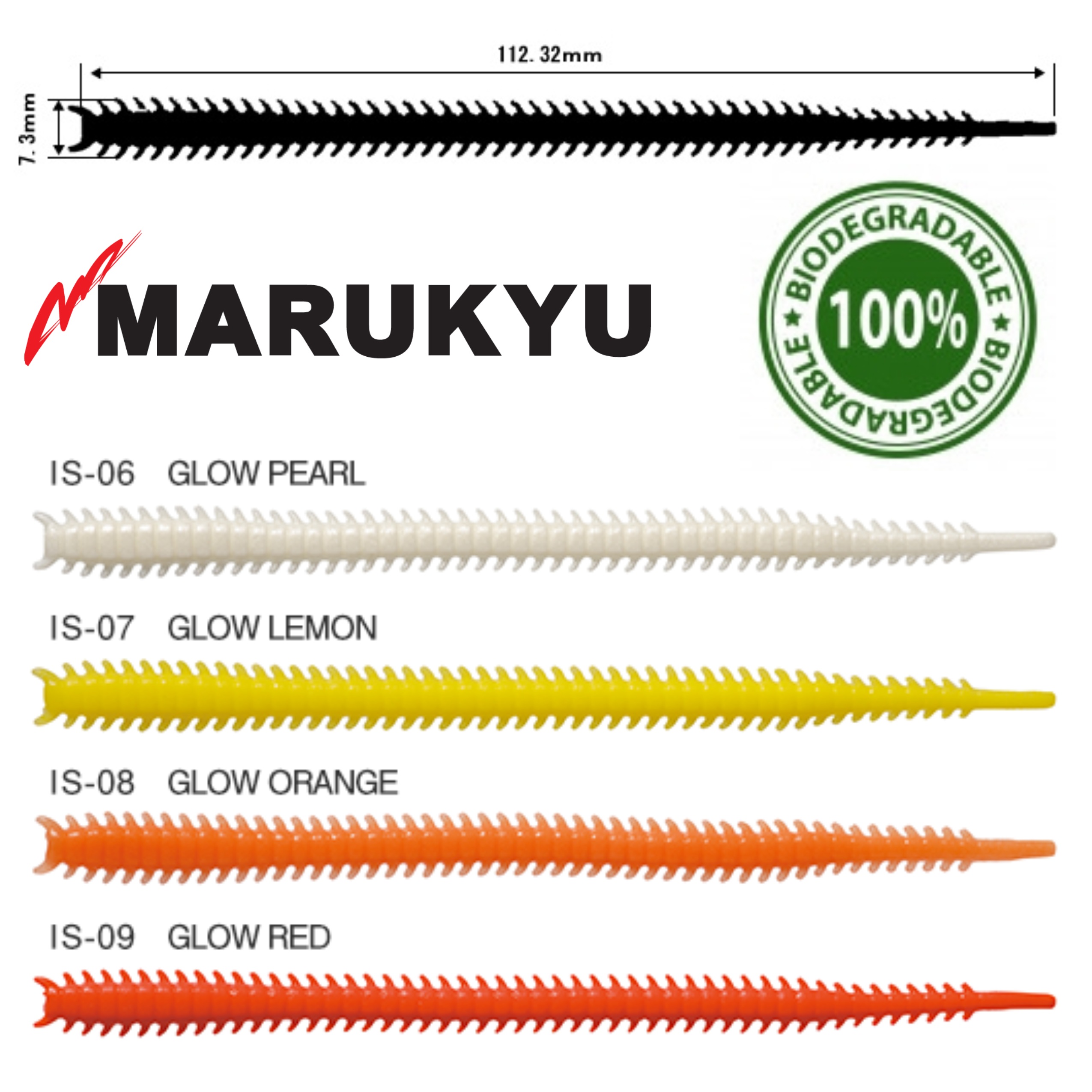 Marukyu Isome IS-06 L - glow Pearl - TroutShop