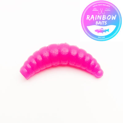Rainbow Baits Larva 38 mm 4 Fluo Pink