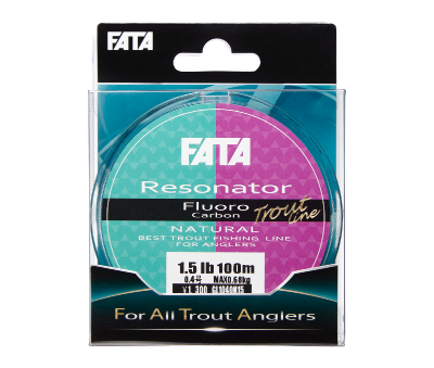 Fluorocarbon FATA Resonator Mainline 2,5lb - 0,128mm - 1,13kg - 100m