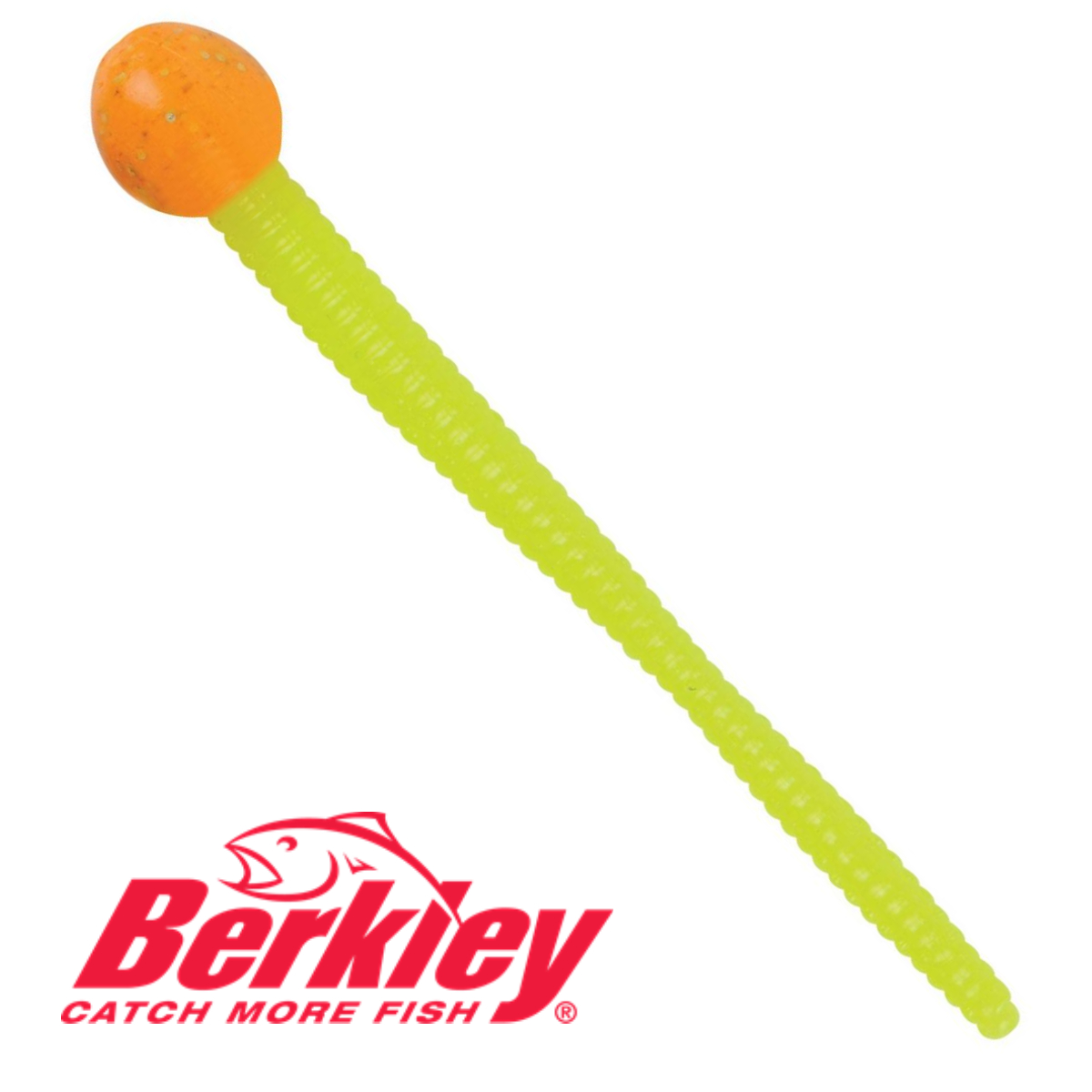 Berkley PowerBait® Mice Tails Orange Silver/Chartreuse - TroutShop