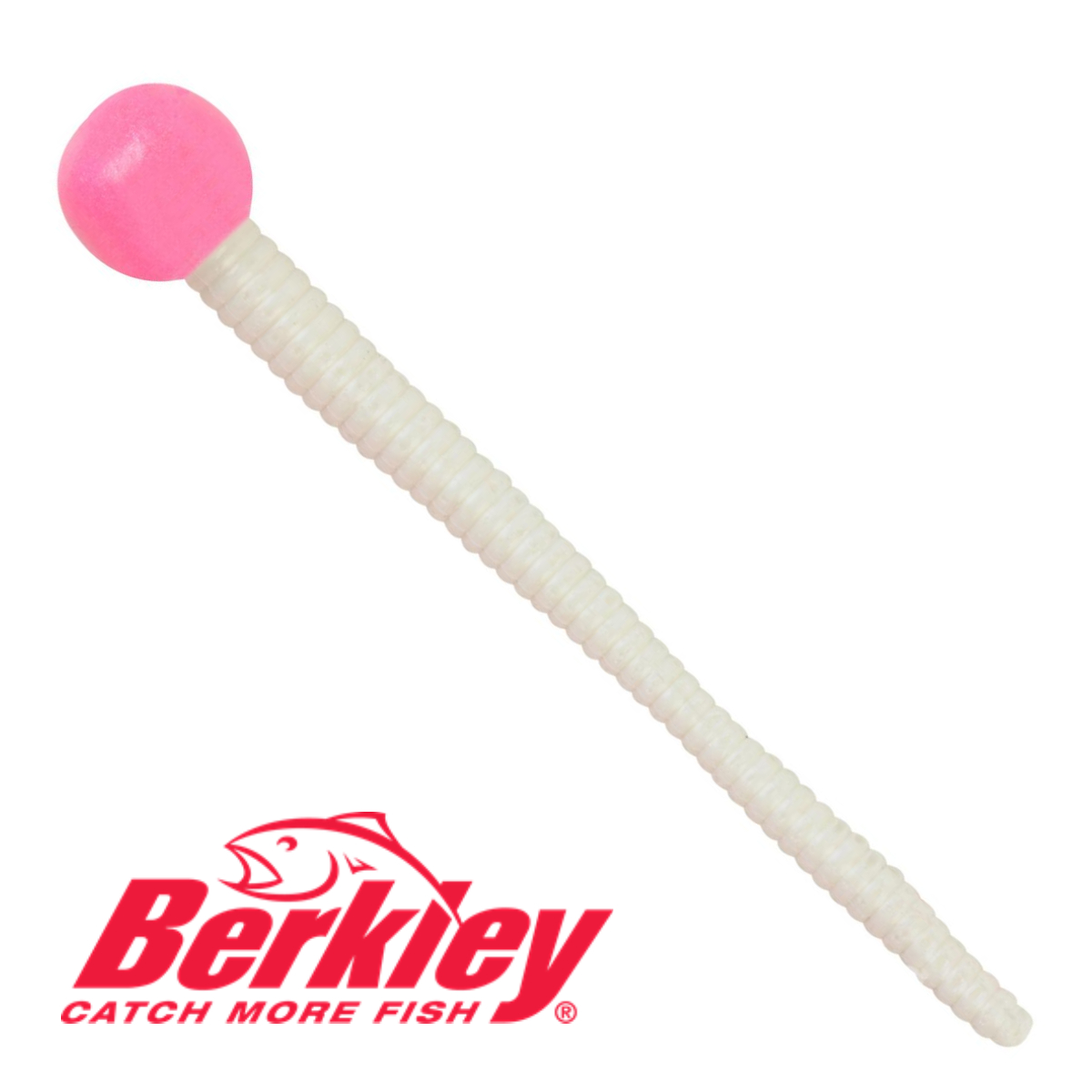 Berkley PowerBait® Mice Tails Bubblegum/White - TroutShop