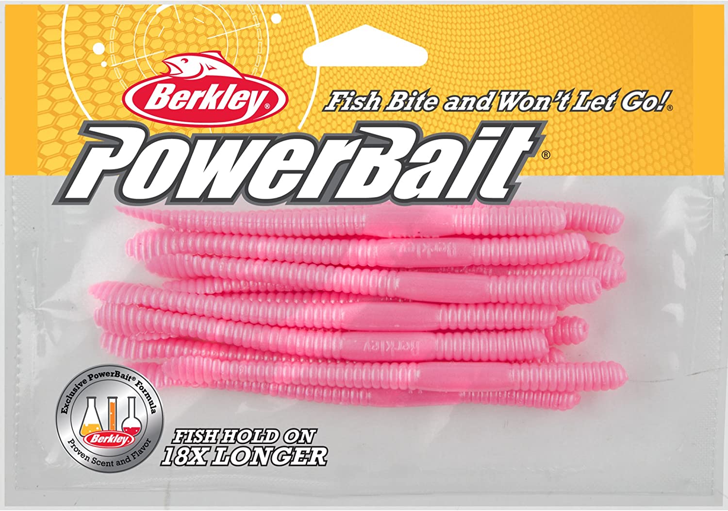 Berkley PowerBait® Floating Steelhead Worm Bubblegum - TroutShop