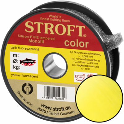 STROFT Color 100m 0,18mm 3,1kg - Yellow Fluo