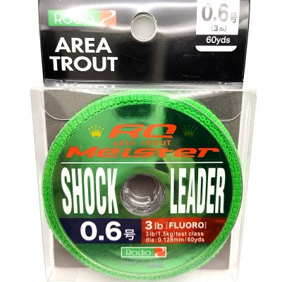 Rodio Craft Shock Leader Trout Area Meister 60yds  #0,6 3lb 0,128mm