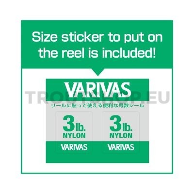 Varivas Trout Area Master Limited VA-GS Nylon 150m 3lb 0,128mm