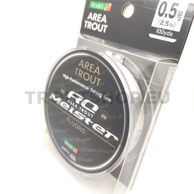 Rodio Craft Fluorocarbon Trout Area Meister 100yds 2.5lb 0.117mm