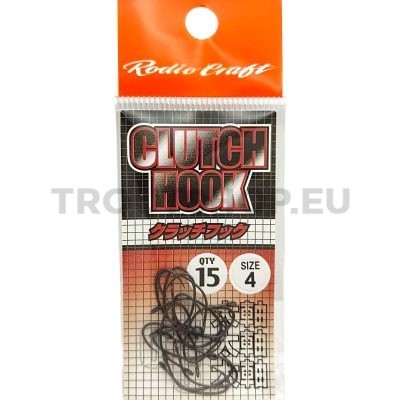 Rodio Craft Clutch Hook - Red no.4 (15pcs)