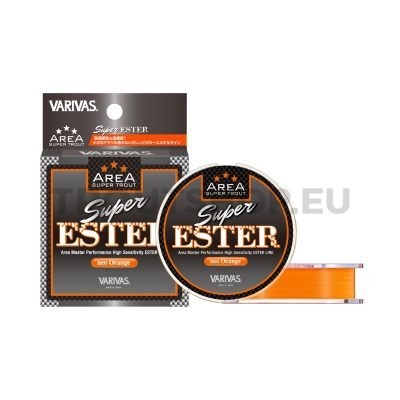 Varivas Super Ester 140m 0,117mm #0,5 2,3lb – NEO ORANGE