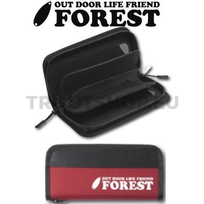 Forest Spoon Wallet M - Red