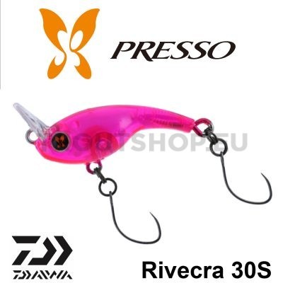 Daiwa Presso Rivecra 30S - Clear Pink