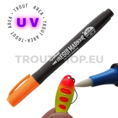 Trout Area UV MARKER - Shachihata IREGUI - Orange
