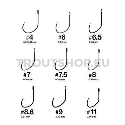 Varivas Super Trout Area Master Limited Tournament Hook Canvas #6