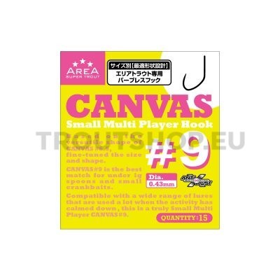 Varivas Super Trout Area Master Limited Tournament Hook Canvas #9