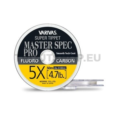 Varivas Super Tippet Master Spec PRO Fluorocarbon 6X 50m 3.7lb 0.128mm