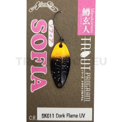 Nories SOFIA 1.6g SK11 Dark Flame UV
